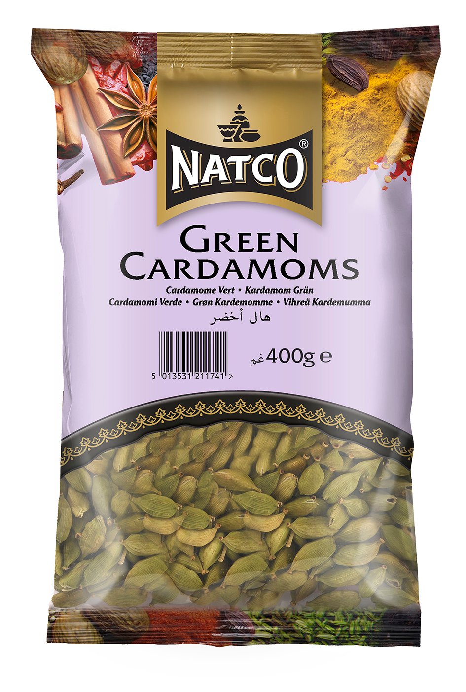 Natco Cardamom Green 10X400G