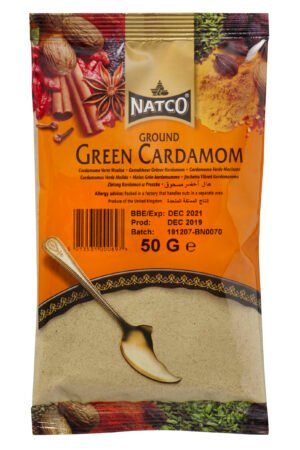 Natco Cardamom Green 20X50G