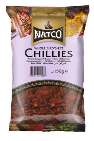 Natco Chilli Whole Birdseye 20X150G