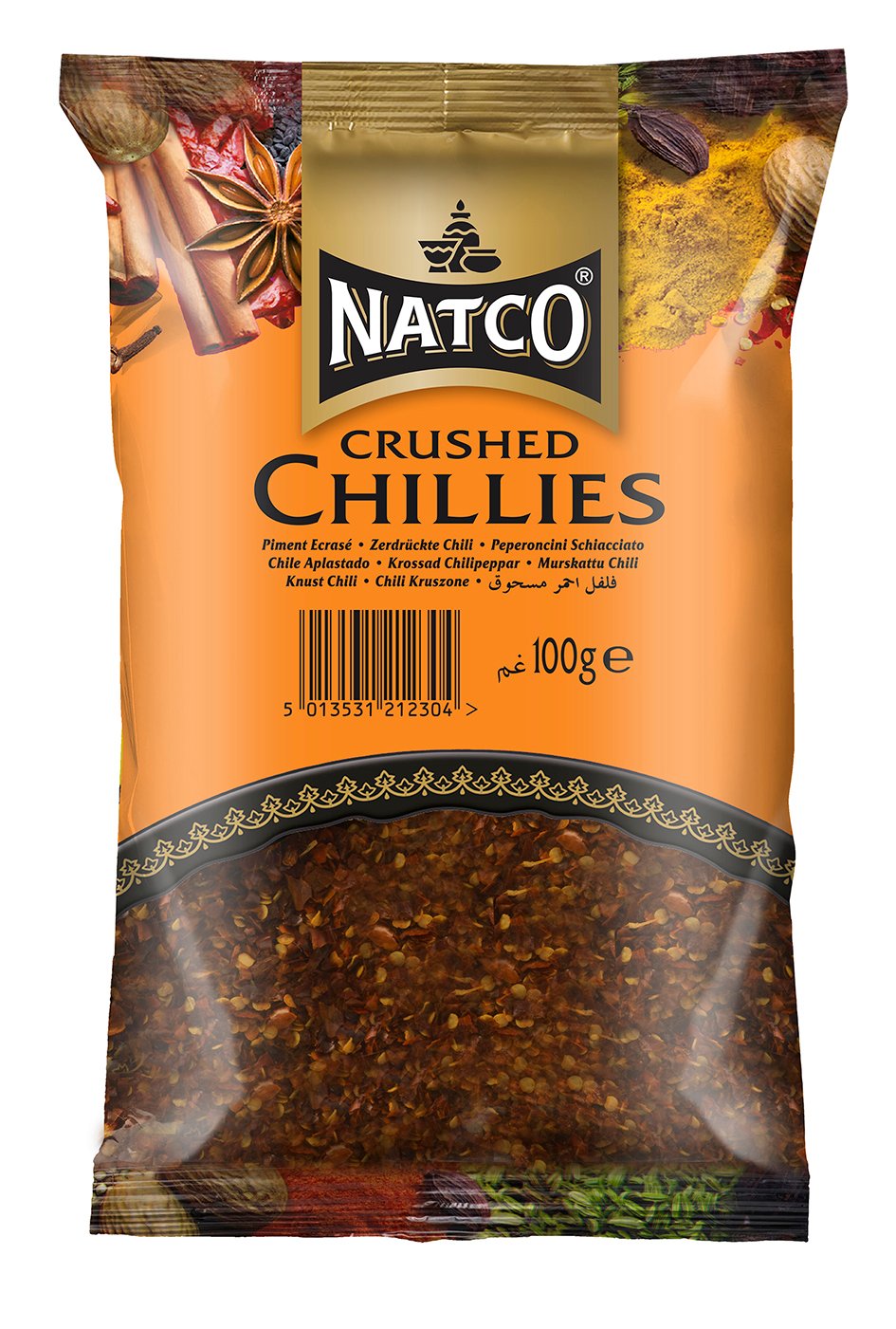 Natco Chilli Crushed 15X100g
