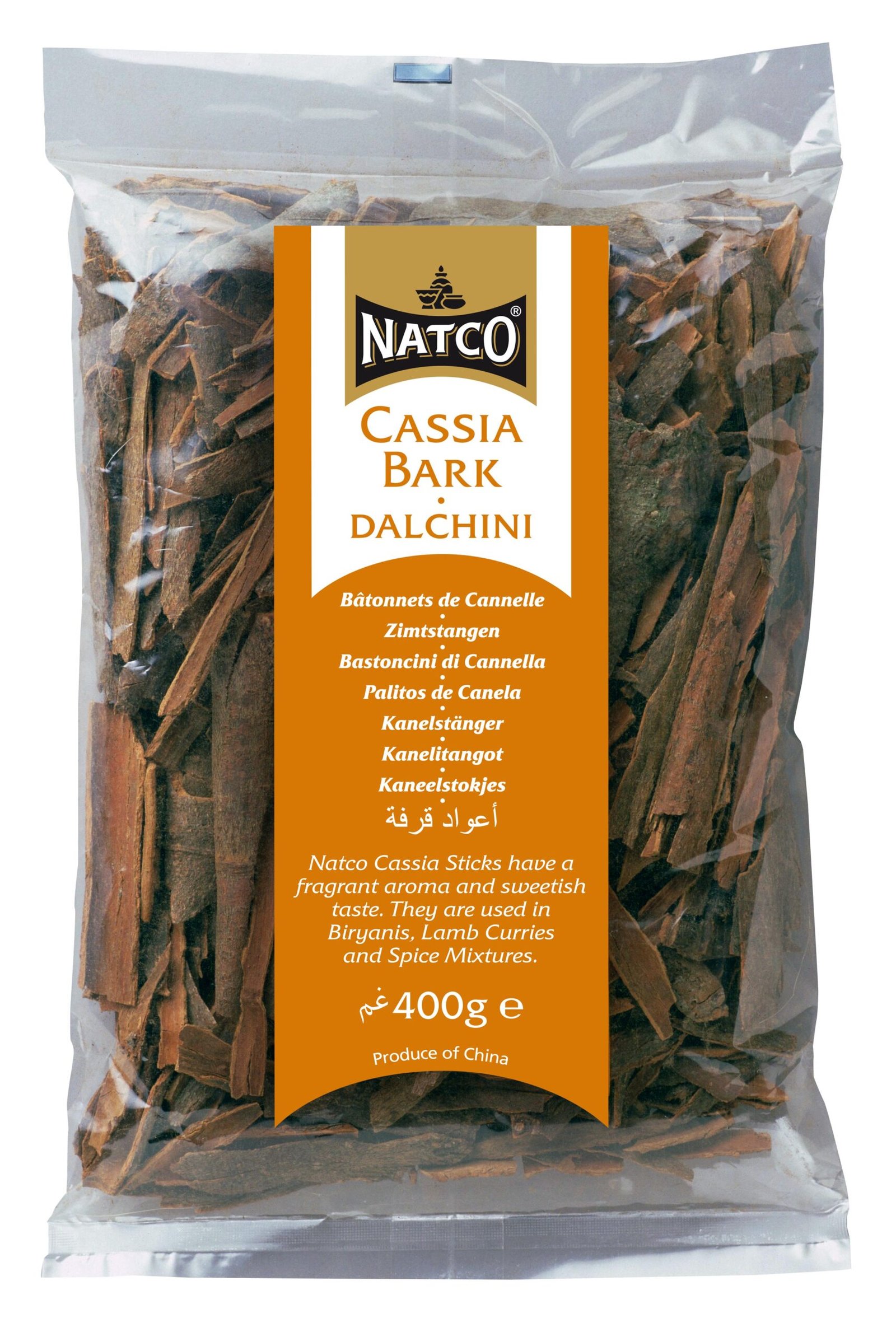 Natco Cassia (Dalchini) 10X400G