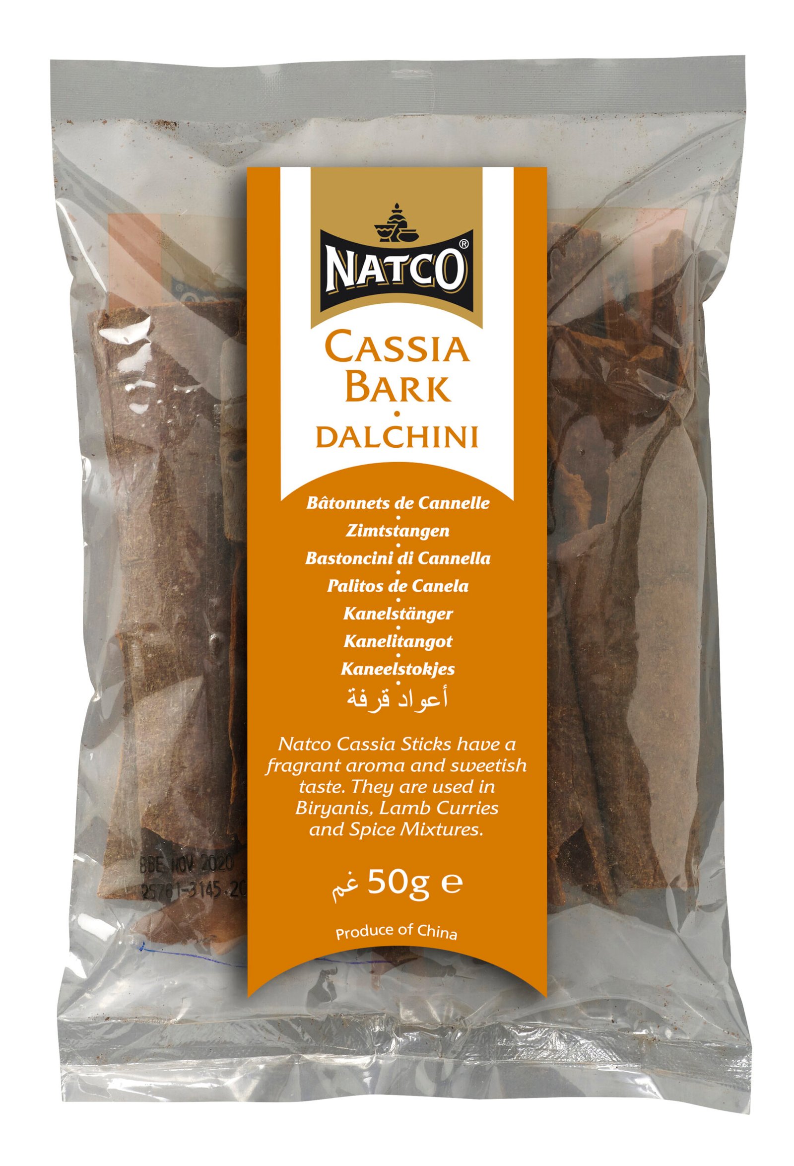 Natco Cassia (Dalchini) 20X50G