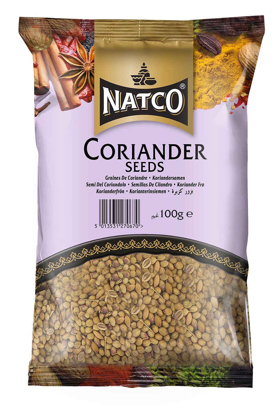 Natco Coriander Seeds 15X100G