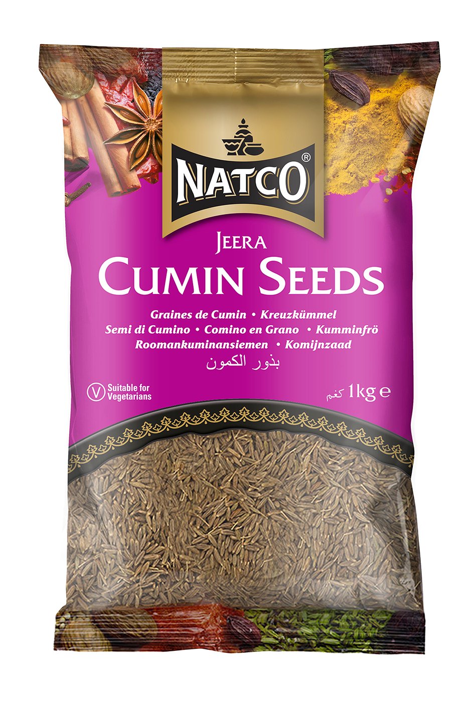 Natco Cumin Seeds 6X1KG
