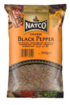 Natco Black Pepper Coarse 10X300G