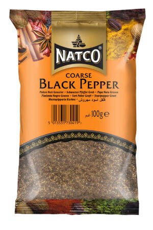 Natco Black Pepper Coarse 20X100G