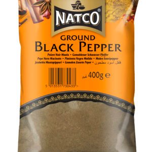 Natco Black Pepper Ground 10X400G