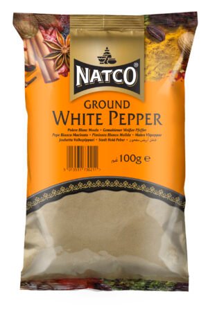Natco White Pepper Ground 20X100G