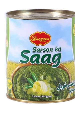 SARSON KA SAAG CANNED SHEZAN 12X840G