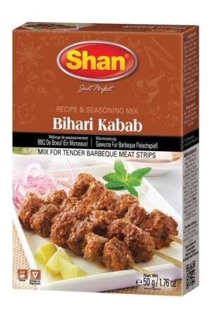 SHAN BIHARI KABAB MASALA 6X50G