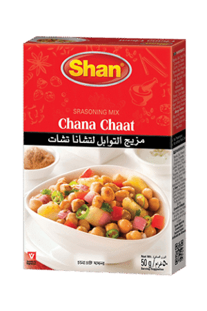 SHAN CHANA CHAAT MASALA 12X50G