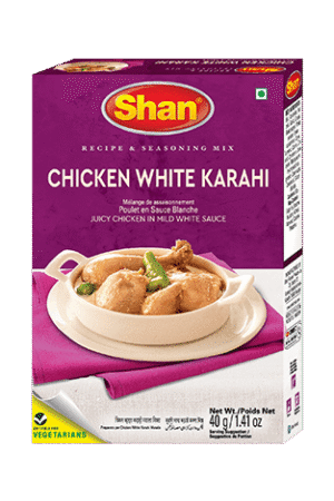 SHAN CHICKEN WHITE KARAHI MX 12X40G