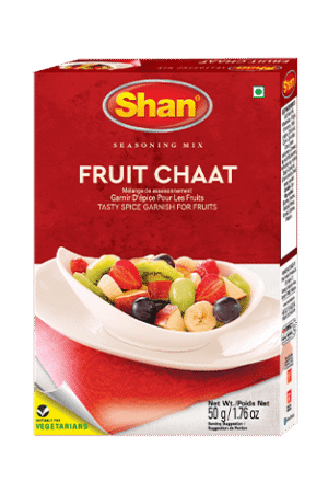 SHAN FRUIT CHAAT MASALA 12X60G