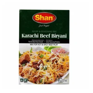 SHAN KARACHI BEEF BIRYANI 12X60G