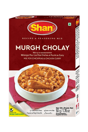 SHAN MURGH CHOHLAY CURRY MIX 12X50G