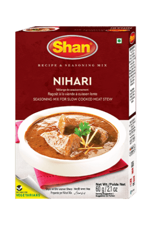 SHAN NIHARI CURRY MIX 12X60G