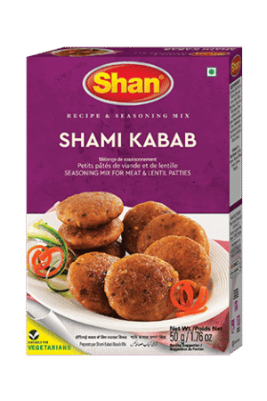 SHAN SHAMI KEBAB MIX 12X50G