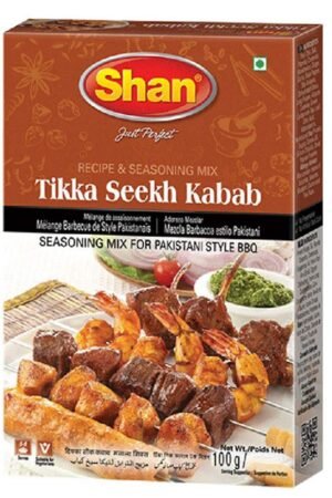 SHAN TIKKA SEEKH KEBAB MASALA 6X100G