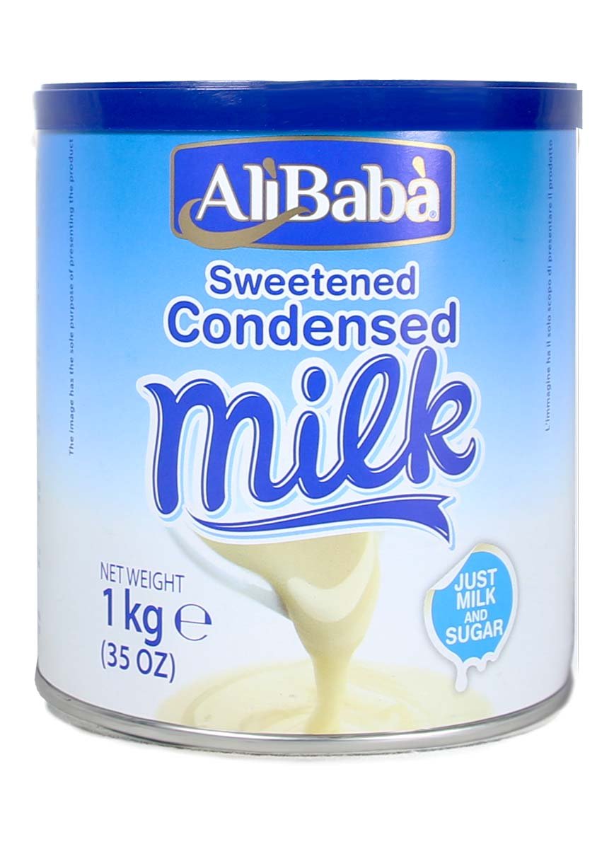 SWEET CONDENSED MILK ALI BABA 6X1KG