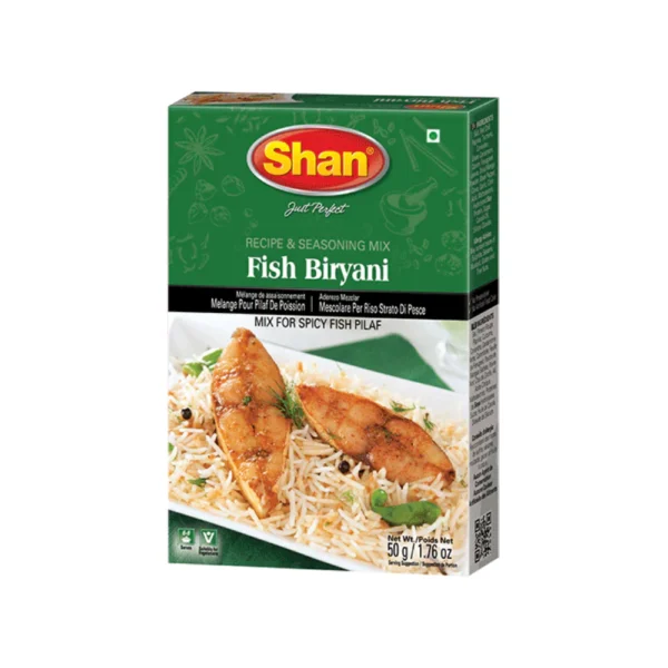 Shan Fish Biryani Mix 12X50g