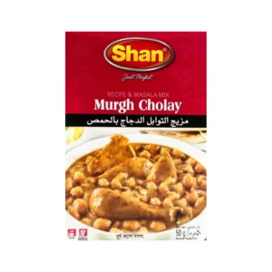 Shan Murgh Cholay Curry Mix 12X50g
