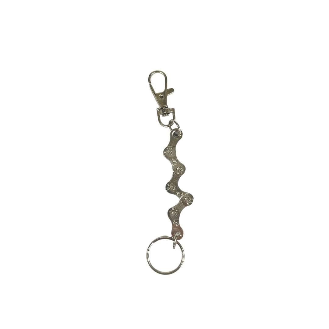 Recycled Bike Chain Vegan Keyring - Image 12