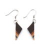 Soni Handmade Skateboard Wooden Earrings by Paguro Upcycle
