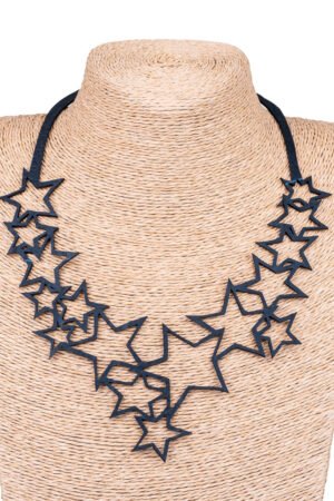 Star Upcycle Inner Tube Necklace by Paguro Upcycle