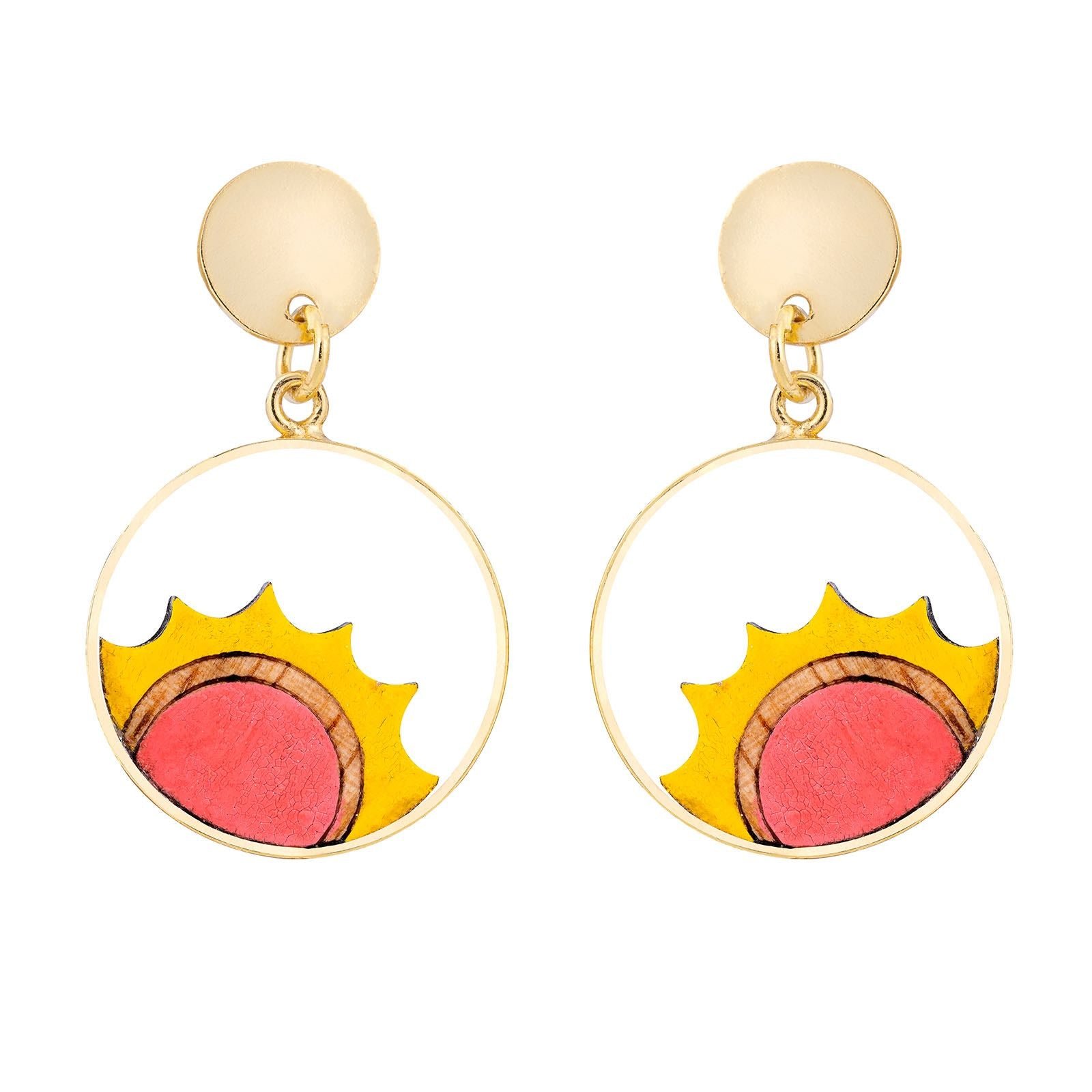 Lightweight dangle earrings