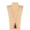 Asante Long Tassel Necklace by Paguro Upcycle