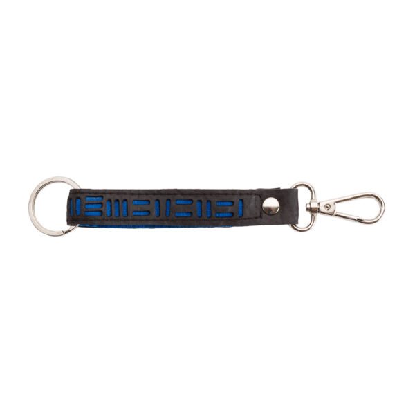 Thor Double Ended Inner Tube Vegan Keyring by Paguro Upcycle