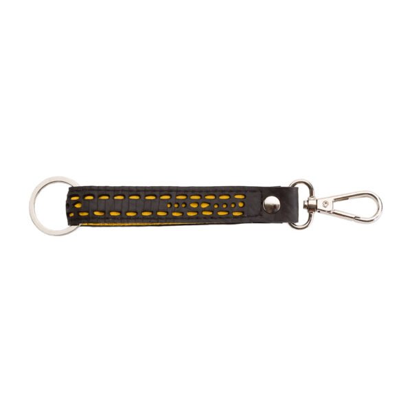 Thor Double Ended Inner Tube Vegan Keyring by Paguro Upcycle