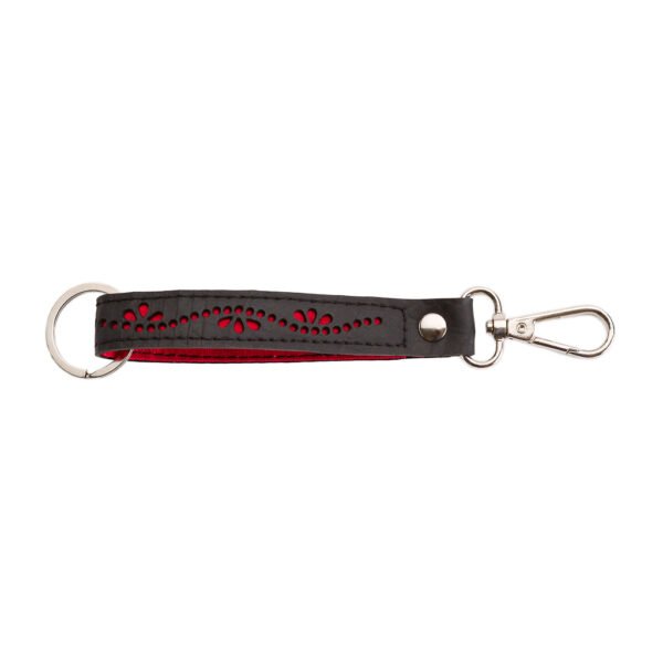 Thor Double Ended Inner Tube Vegan Keyring by Paguro Upcycle