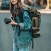 Waterproof Roll Top Vegan Backpack by Paguro Upcycle