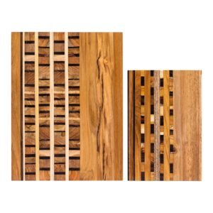 Upcycled End Grain Cutting Board - Pattern A (2 Sizes Available)