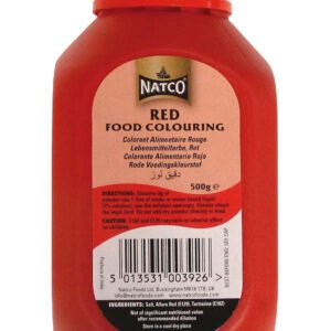 Natco Red Food Colouring - Powder 20X500g