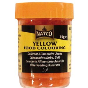 Natco Yellow Food Colouring - Powder 12X25g