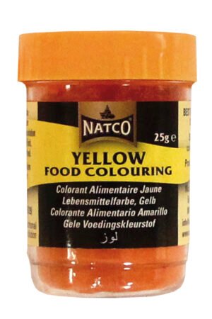 Natco Yellow Food Colouring - Powder 12X25g