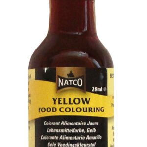 Natco Yellow Food Colouring - Liquid 12X28ml