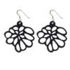 Violet Flower Eco-Friendly Upcycled Earrings