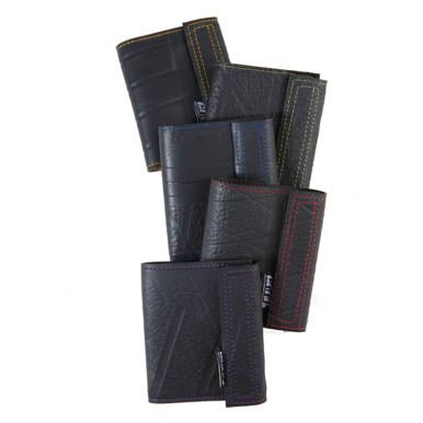 Reiga Velcro Recycled Rubber Vegan Wallet by Paguro Upcycle