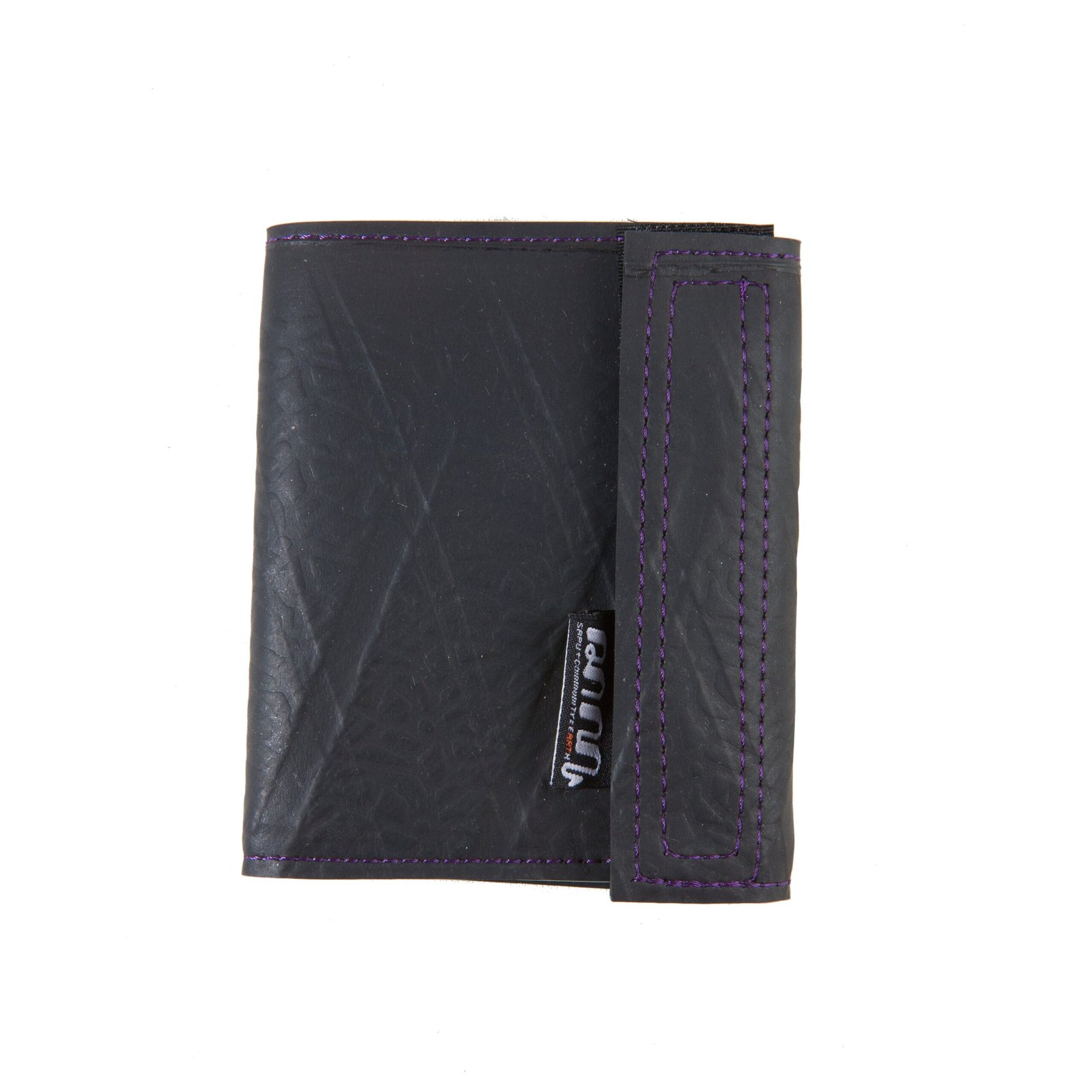 Reiga Velcro Recycled Rubber Vegan Wallet by Paguro Upcycle