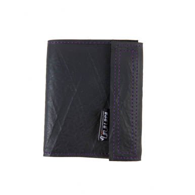 Reiga Velcro Recycled Rubber Vegan Wallet by Paguro Upcycle