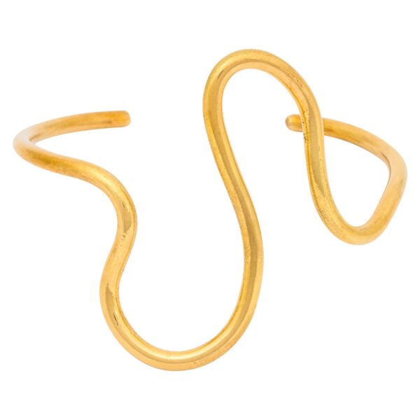 Wimbi Recycled Brass Bangle