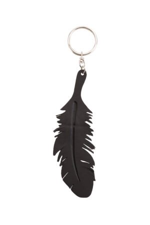 Wing Handcut Inner Tube Vegan Keyring