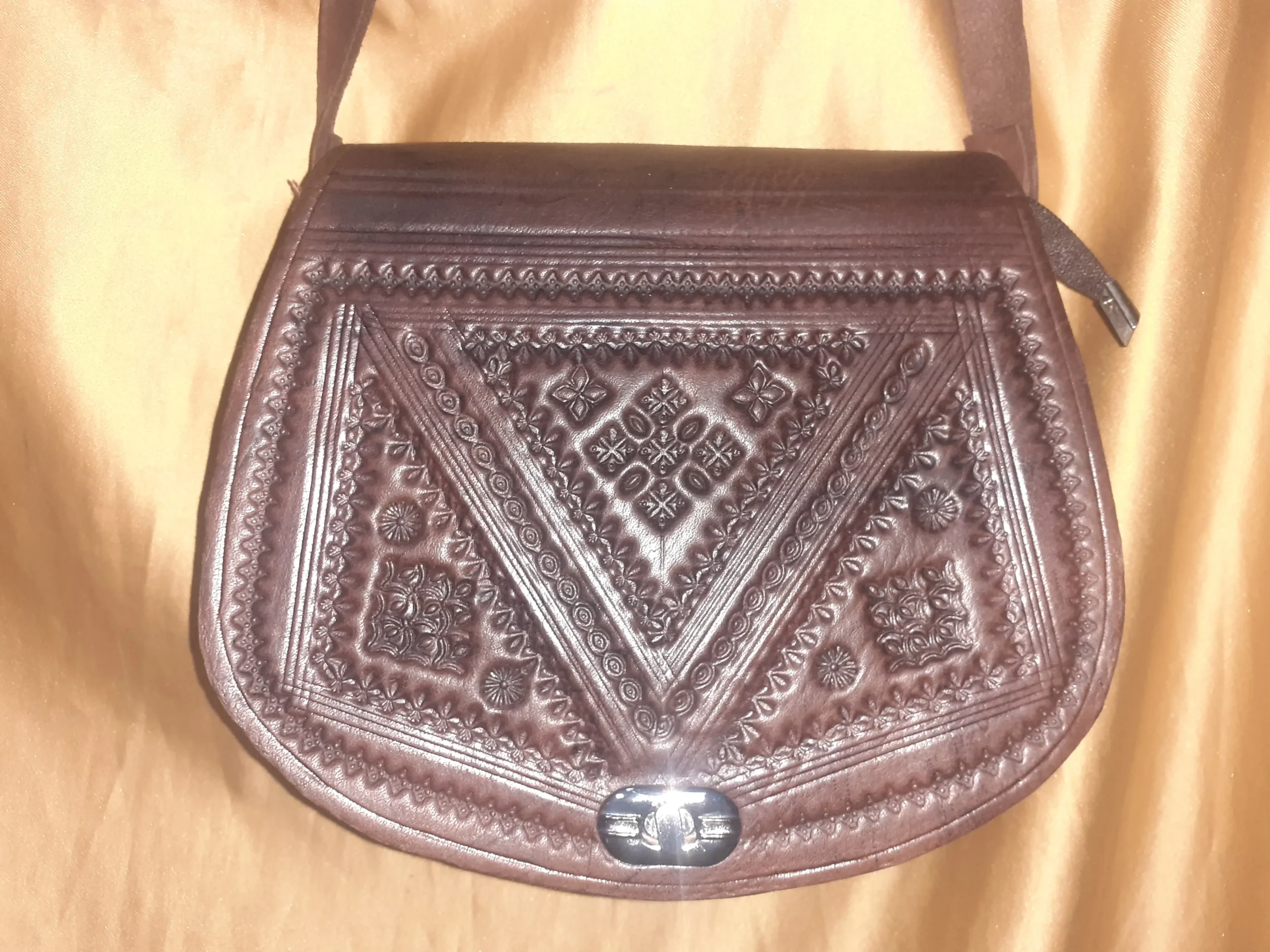 Bolso doble bolsillo vacuno mediano click - Image 3