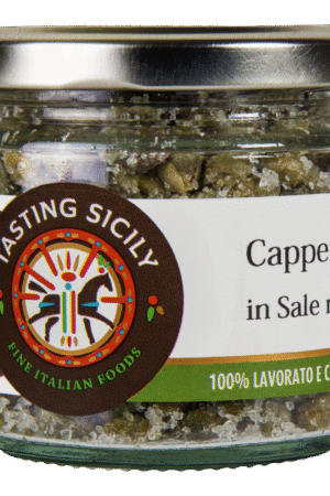 Capers in sea salt - 170g x8