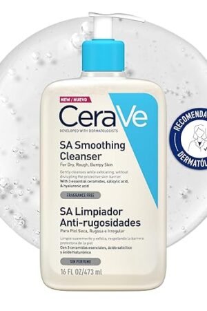CeraVe Gel Limpiador Hidratante, Para Piel Normal a Seca, Limpia e Hidrata, Equilibrio de la Piel, Enriquecido Con Ceramidas Esenciales y Ácido Hialurónico, Apto para Rostro y Cuerpo