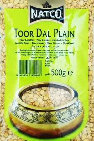 Natco Toor Dal Plain 20X500G