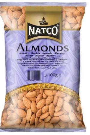Natco Almonds 20X100G